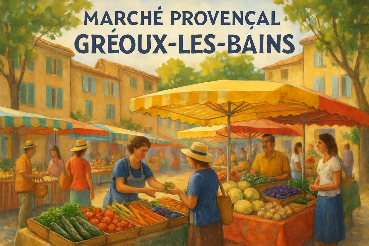 plongez dans l’ambiance authentique du marché de gréoux-les-bains en 2025 : produits locaux, artisanat provençal et saveurs uniques au rendez-vous. préparez votre visite avec notre guide des incontournables !