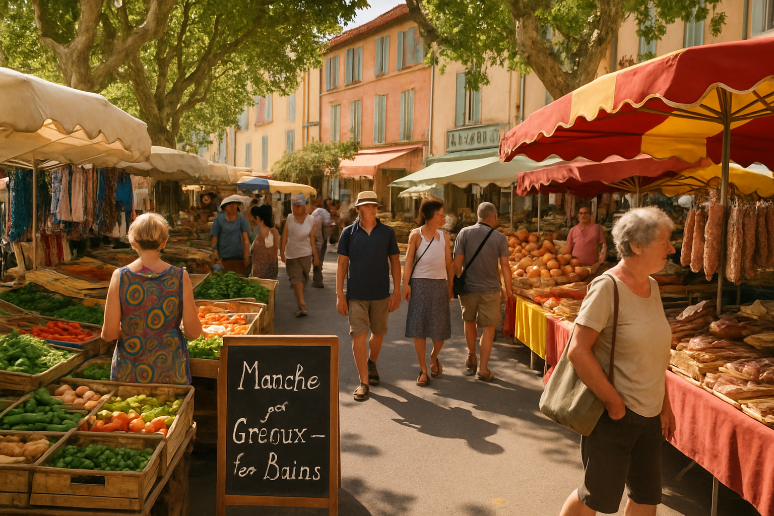 explorez le marché de gréoux-les-bains en 2025 : spécialités provençales, produits locaux, artisans et ambiance authentique vous attendent pour une expérience unique en provence.